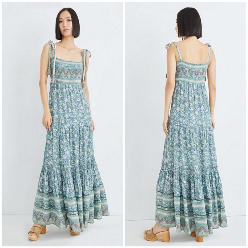 💕VERONICA BEARD💕 Benita Dress ~ Dark Seafoam XL NWT - Picture 6 of 16